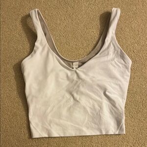 White Lululemon Align Tank